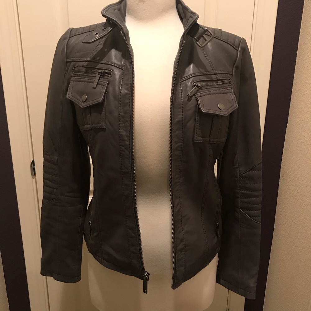 Michael Kors Genuine Leather Jacket